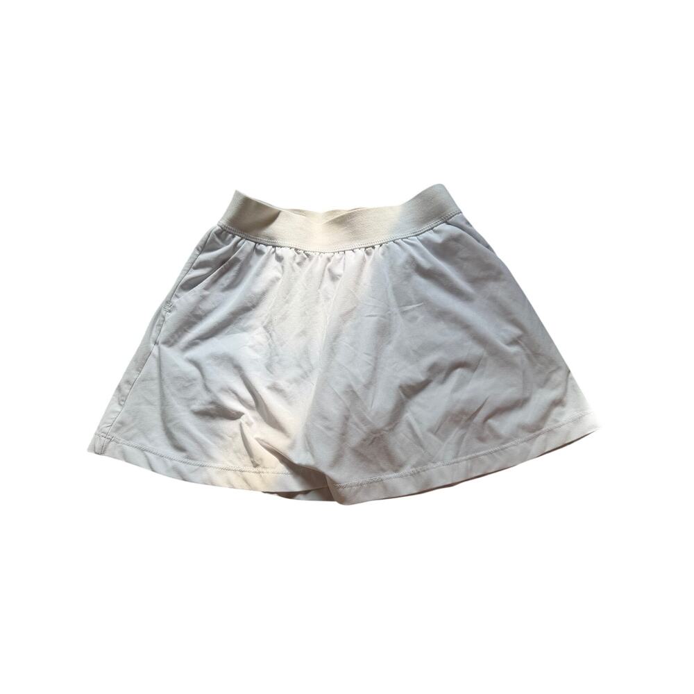 Youth White Pickleball / Golf Skirt Excellent Condition